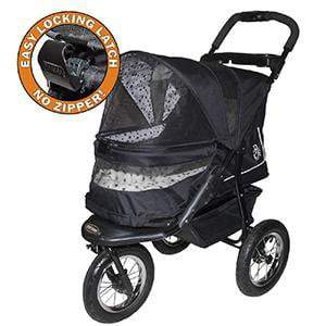 Image of Pet Gear Single And Multiple Pet Stroller- NV NO-ZIP Stroller