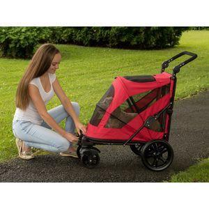 Image of Pet Gear Excursion No-zip Single or Multiple Pet Stroller