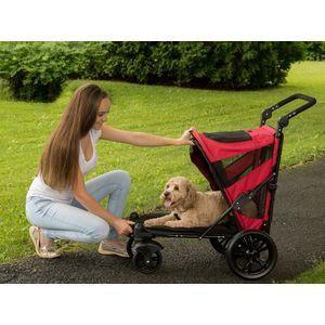 Image of Pet Gear Excursion No-zip Single or Multiple Pet Stroller