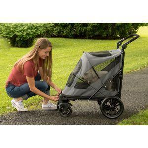 Image of Pet Gear Excursion No-zip Single or Multiple Pet Stroller