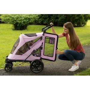 Image of Pet Gear Excursion No-zip Single or Multiple Pet Stroller