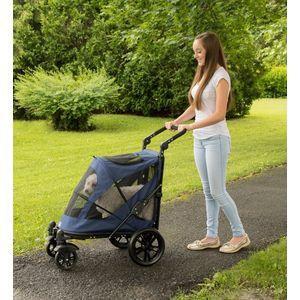 Image of Pet Gear Excursion No-zip Single or Multiple Pet Stroller