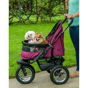 Image of Pet Gear Double Pet NO-ZIP Stroller