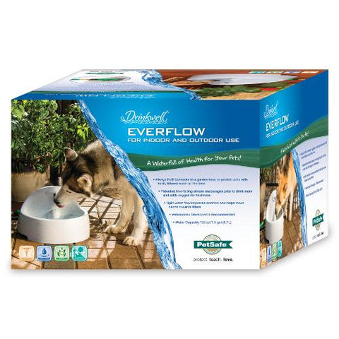 Image of Drinkwell EverFlow Fountain- 1.5 gallons- BPA-free plastic