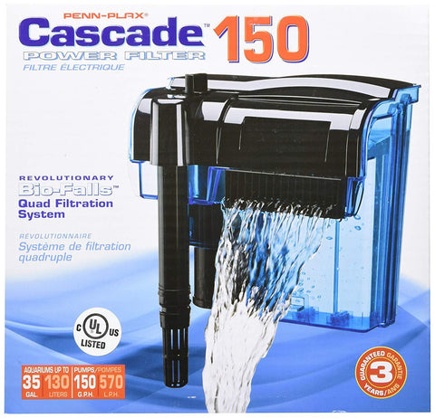 Image of Penn Plax Cascade Aquarium Filter up to 100 gallons