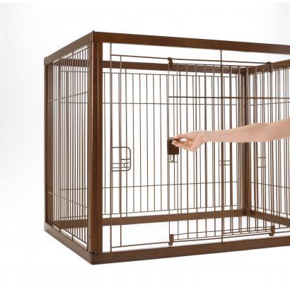 Image of Richell Wooden Pet Crate