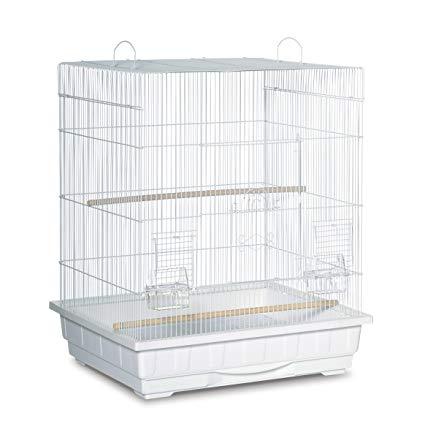 Image of Prevue Pet Square Roof Parakeet Cage