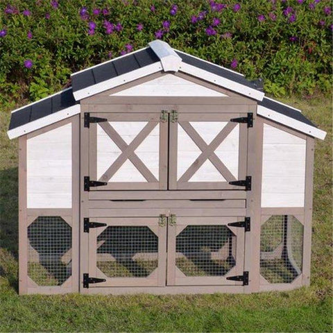 Image of Merry Products & Garden 4-Door Country Style Chicken Coop