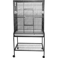 Flight Bird Cage with Stand - 32 x 21 x 63 Inch