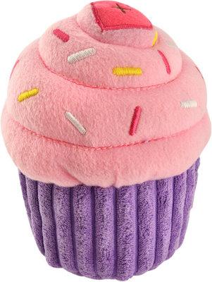 Image of Zippy Paws Birthday Cupcake Plush Toy Bundle