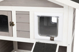 Image of Trixie Pet Natura Insulated 2 Story Cat Home