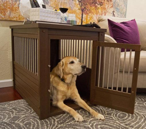 Image of New Age Pet® & Garden ECOFLEX® InnPlace™ Dog Crate End Table
