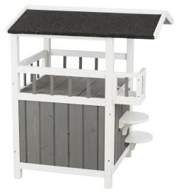 Image of Trixie Pet natura Pet Home with Shaded Balcony