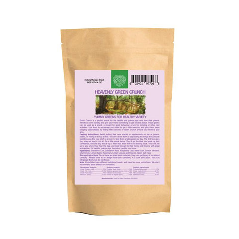 Image of Small Pet Select 100% Organic Heavenly Green Crunch Herbal Blend