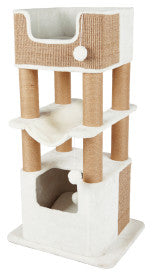 Trixie Pet Lucano Cat Tower Scratching Post Cream