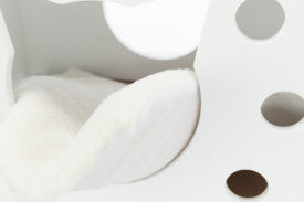 Image of Trixie Pet Vienna Indoor Wood Cat Home White