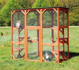Image of Trixie Pet natura Cattery Outdoor Cat Run Sanctuary