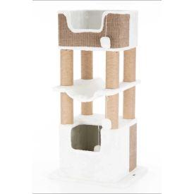 Image of Trixie Pet Lucano Cat Tower Scratching Post Cream