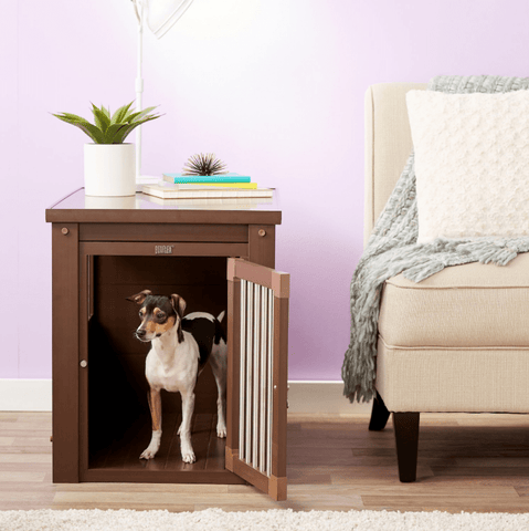 Image of New Age Pet® & Garden ECOFLEX® InnPlace™ Dog Crate End Table