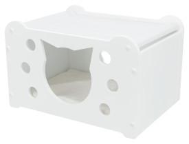 Image of Trixie Pet Vienna Indoor Wood Cat Home White