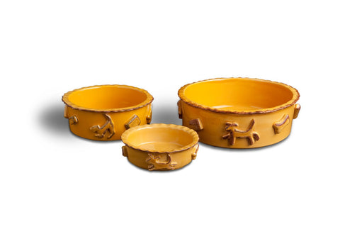 Image of Carmel Ceramica Dog Food/Water Bowl