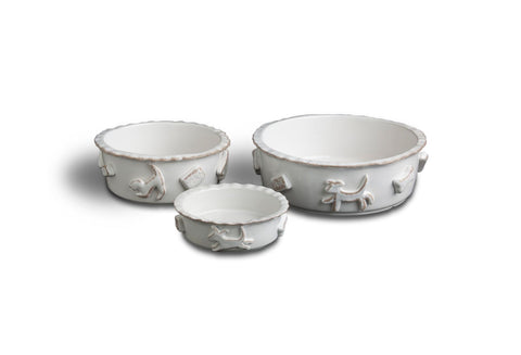 Image of Carmel Ceramica Dog Food/Water Bowl