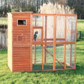 Image of Trixie Pet natura Cattery Outdoor Cat Run Retreat