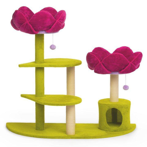 Image of Prevue Pet Kitty Power Paws Flower Garden