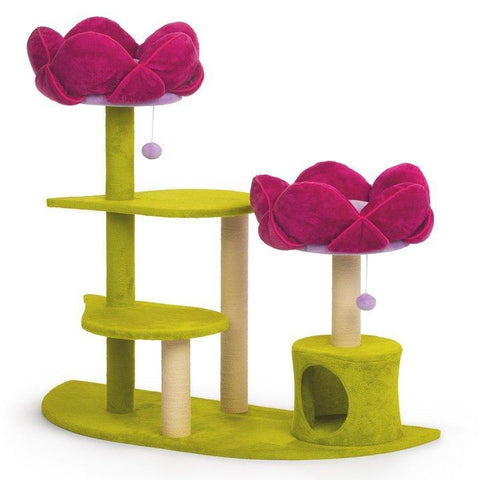 Image of Prevue Pet Kitty Power Paws Flower Garden