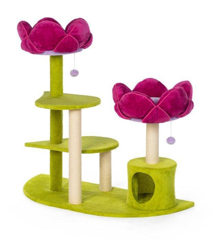 Image of Prevue Pet Kitty Power Paws Flower Garden
