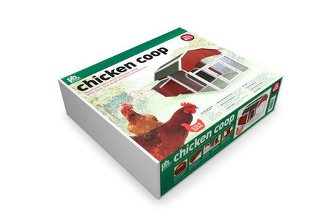 Image of Prevue Pet Products Red Barn Chicken Coop