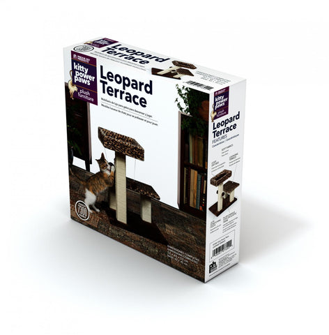 Image of Prevue Pet Kitty Power Paws Leopard Terrace