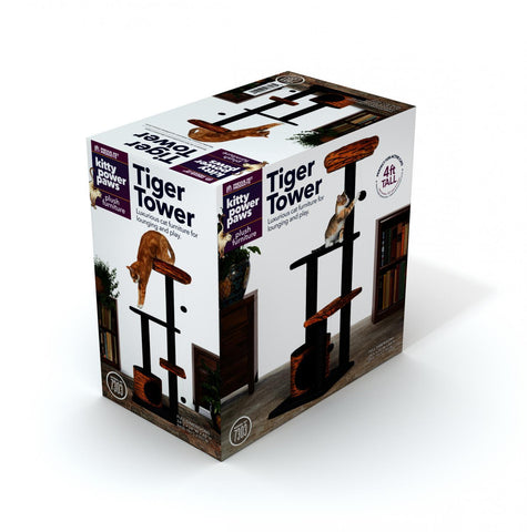 Image of Prevue Pet Kitty Power Paws Tiger Power