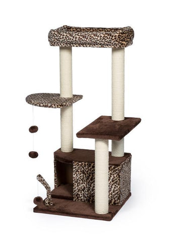 Image of Prevue Pet Kitty Power Paws Leopard Lounge