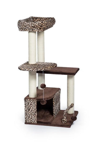 Image of Prevue Pet Kitty Power Paws Leopard Lounge