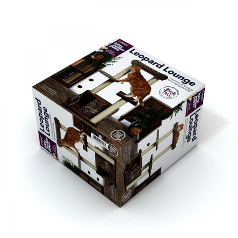 Image of Prevue Pet Kitty Power Paws Leopard Lounge