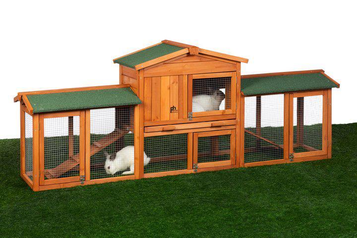 Prevue Pet Chicken Coop/Rabbit Hutch with Double-Run