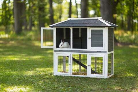 Image of Prevue Pet Rabbit Hutch Duplex