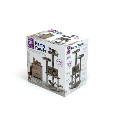 Image of Prevue Pet Kitty Power Paws Party Tower