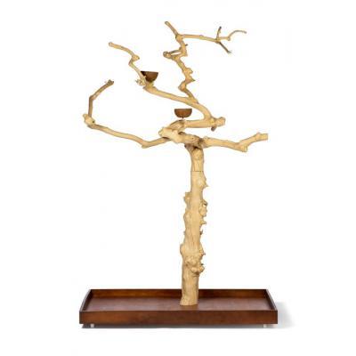 Image of Prevue Pet CoffeaWood Tree Floor Stand or Mini Table