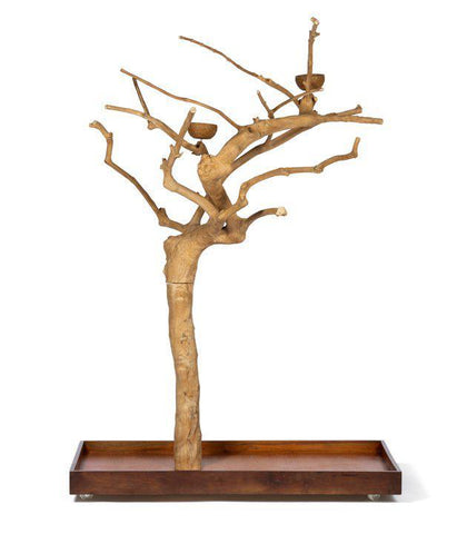 Image of Prevue Pet CoffeaWood Tree Floor Stand or Mini Table