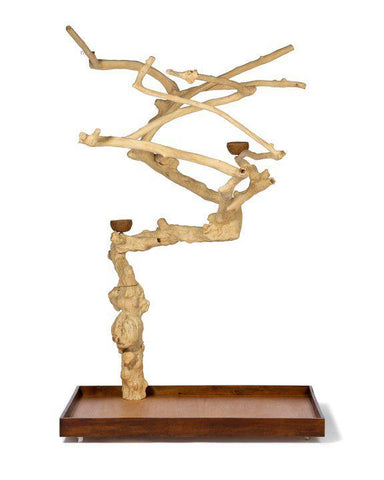 Image of Prevue Pet CoffeaWood Tree Floor Stand or Mini Table