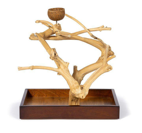 Image of Prevue Pet CoffeaWood Tree Floor Stand or Mini Table