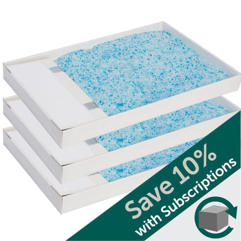 Image of PetSafe Ultra Litter Box Trays- Blue- 3 pk
