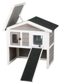 Image of Trixie Pet Natura Insulated 2 Story Cat Home