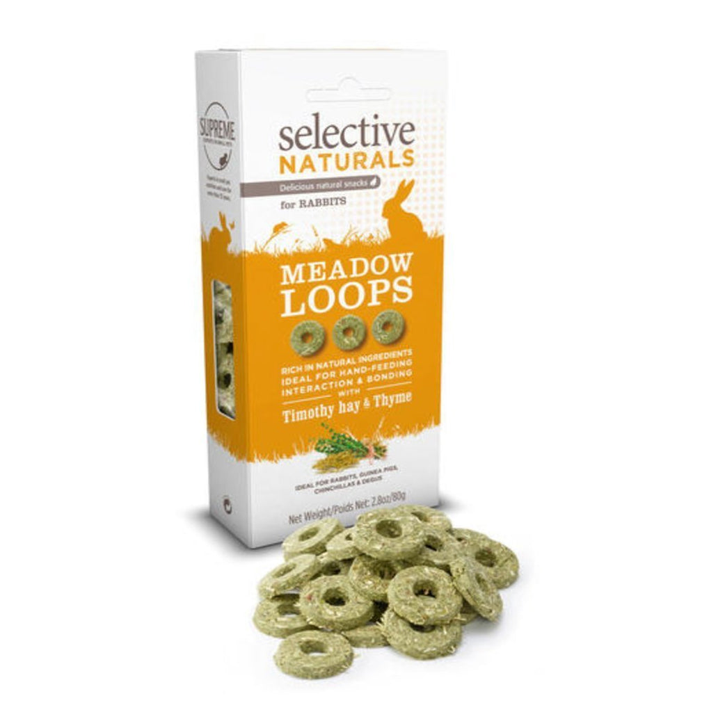 Small Pet Select Premium 100% Natural Select Meadow Loops with Timothy Hay and Thyme