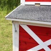 Merry Products & Garden Red Barn Chicken Coop with Roof Top Planter