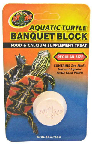 Image of Zoo Med Laboratories Aquatic Turtle Banquet Block