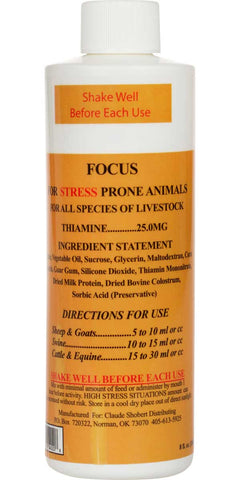 Image of Focus Oral Calming Liquid for Livestock