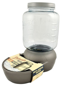 Petmate Mason Replendish Waterer- BPA Free Plastic